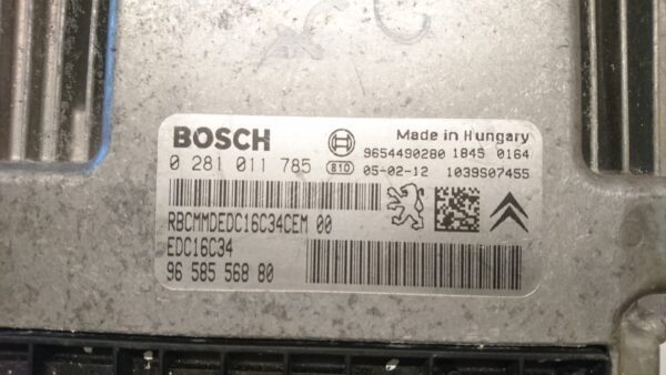 Bosch EDC16 1.4 1.6 HDI ECU - Image 16