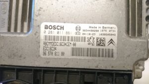 Bosch Bosch 0281011861 9657061180 geschaalde ECU ECU