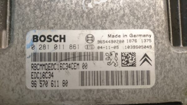 Bosch EDC16 1.4 1.6 HDI ECU - Image 6