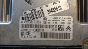 Bosch Bosch 0281011863 9661377280 label geschaalde ECU ECU