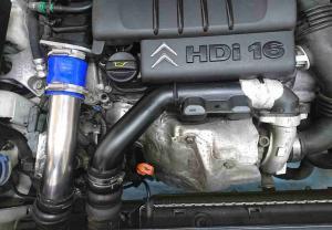 luchtdoseerapparaat gemonteerd