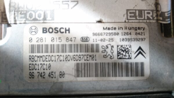 Bosch EDC17C10 1.6 HDI - Image 17